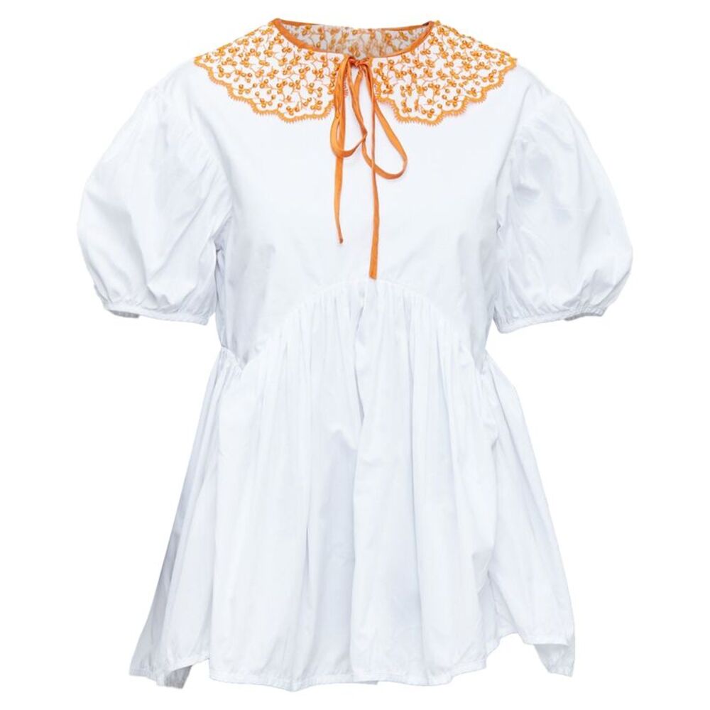 Cecilie Bahnsen Cotton Applique Top